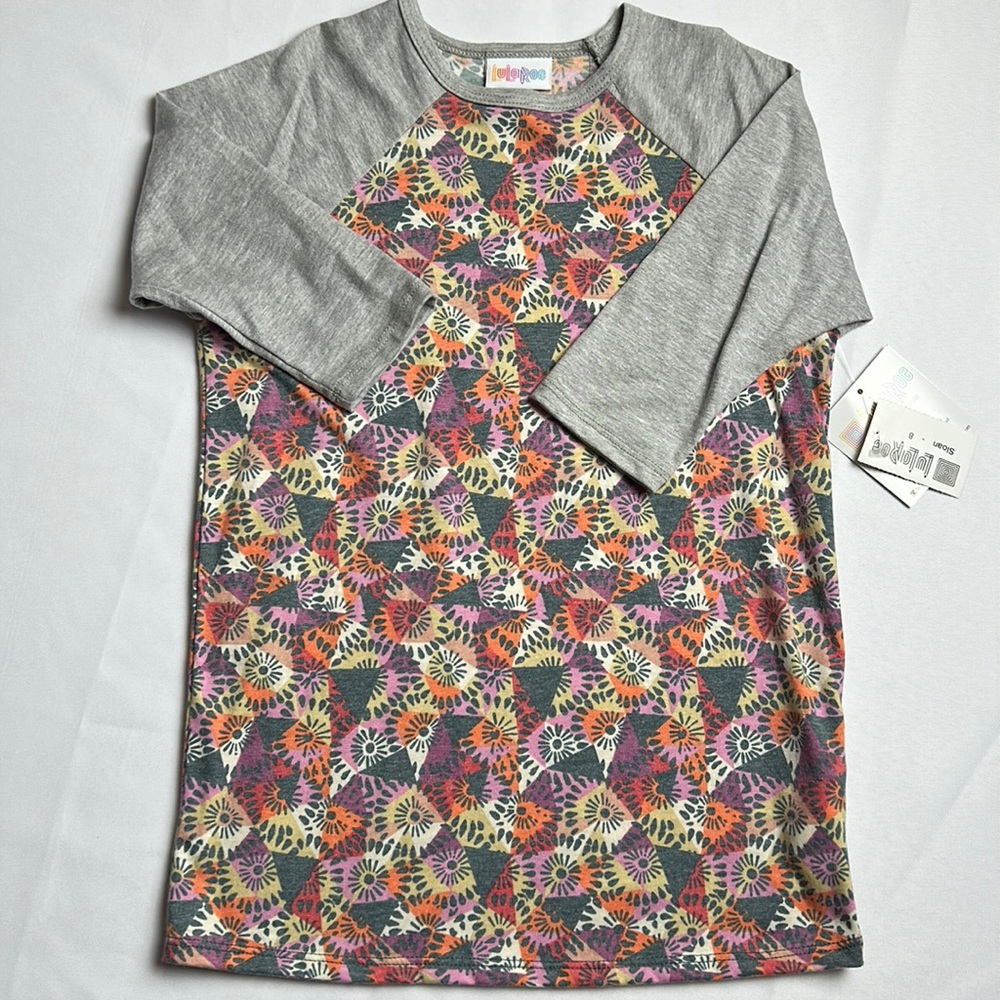 NWT LuLaRoe kids Sloan style shirt